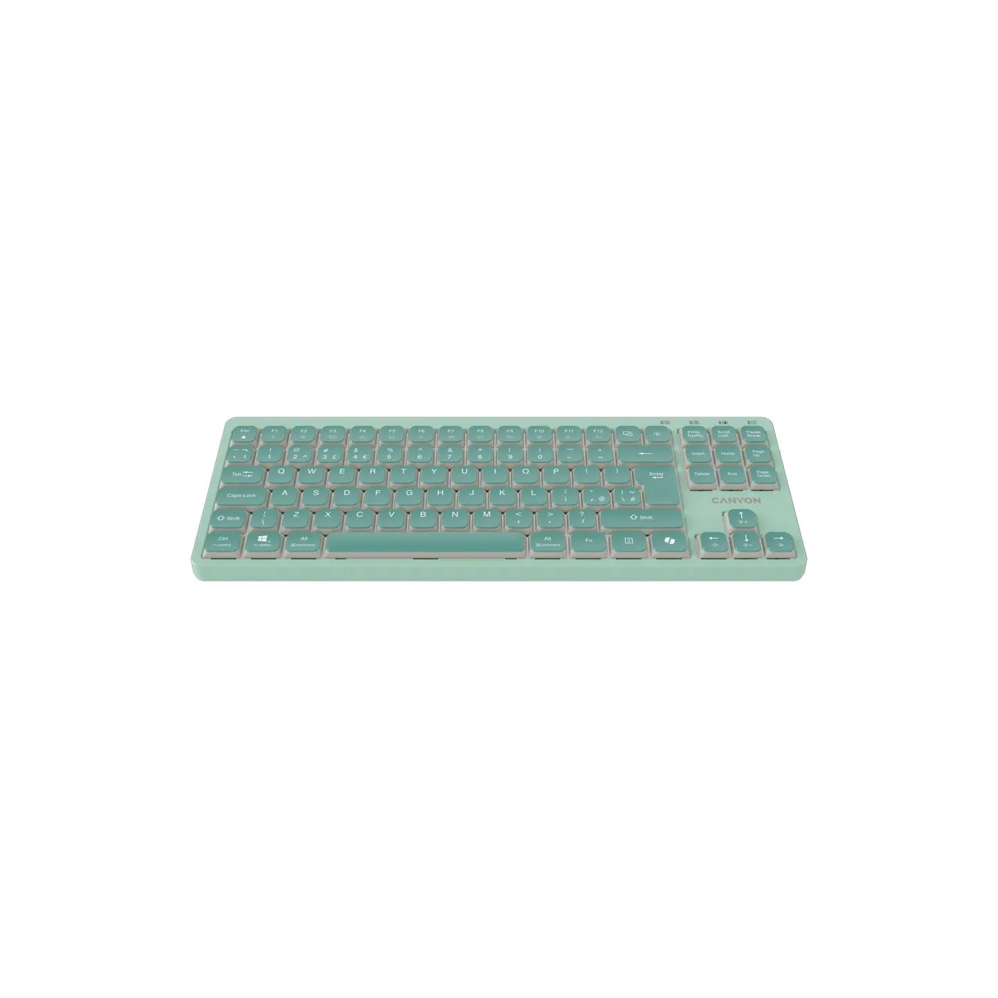 Canyon Keyboard OnType 10 Low Profile EN Wired Green