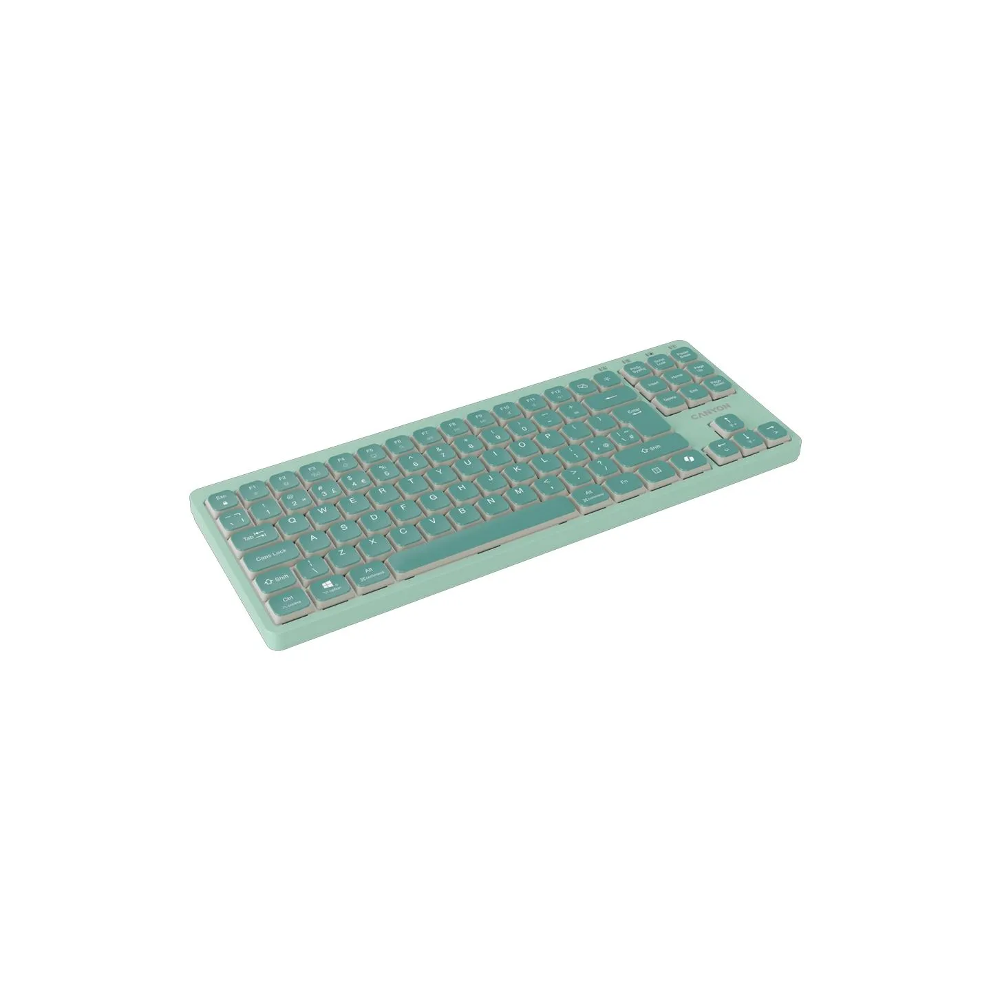 Canyon Keyboard OnType 10 Low Profile EN Wired Green