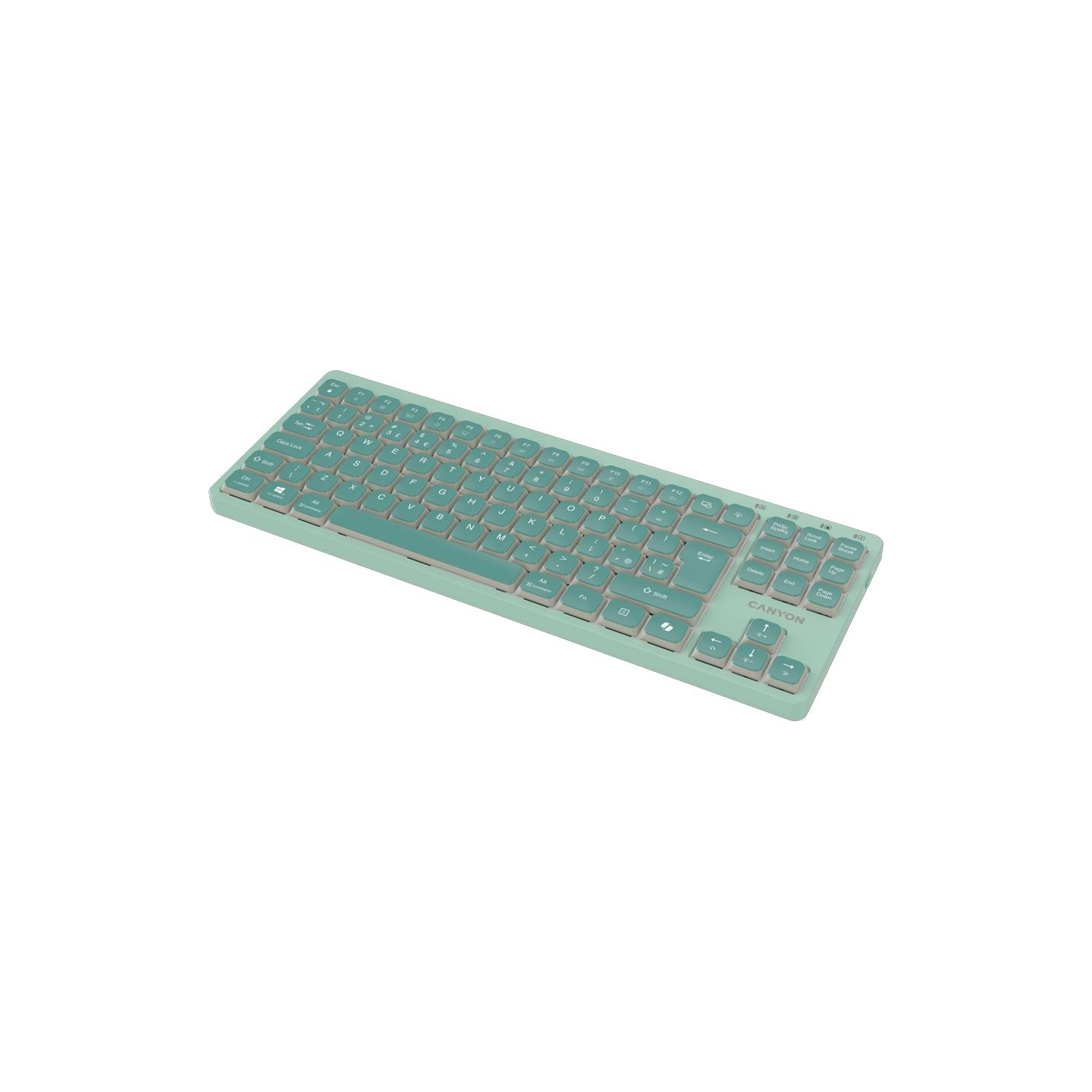 Canyon Keyboard OnType 10 Low Profile EN Wired Green