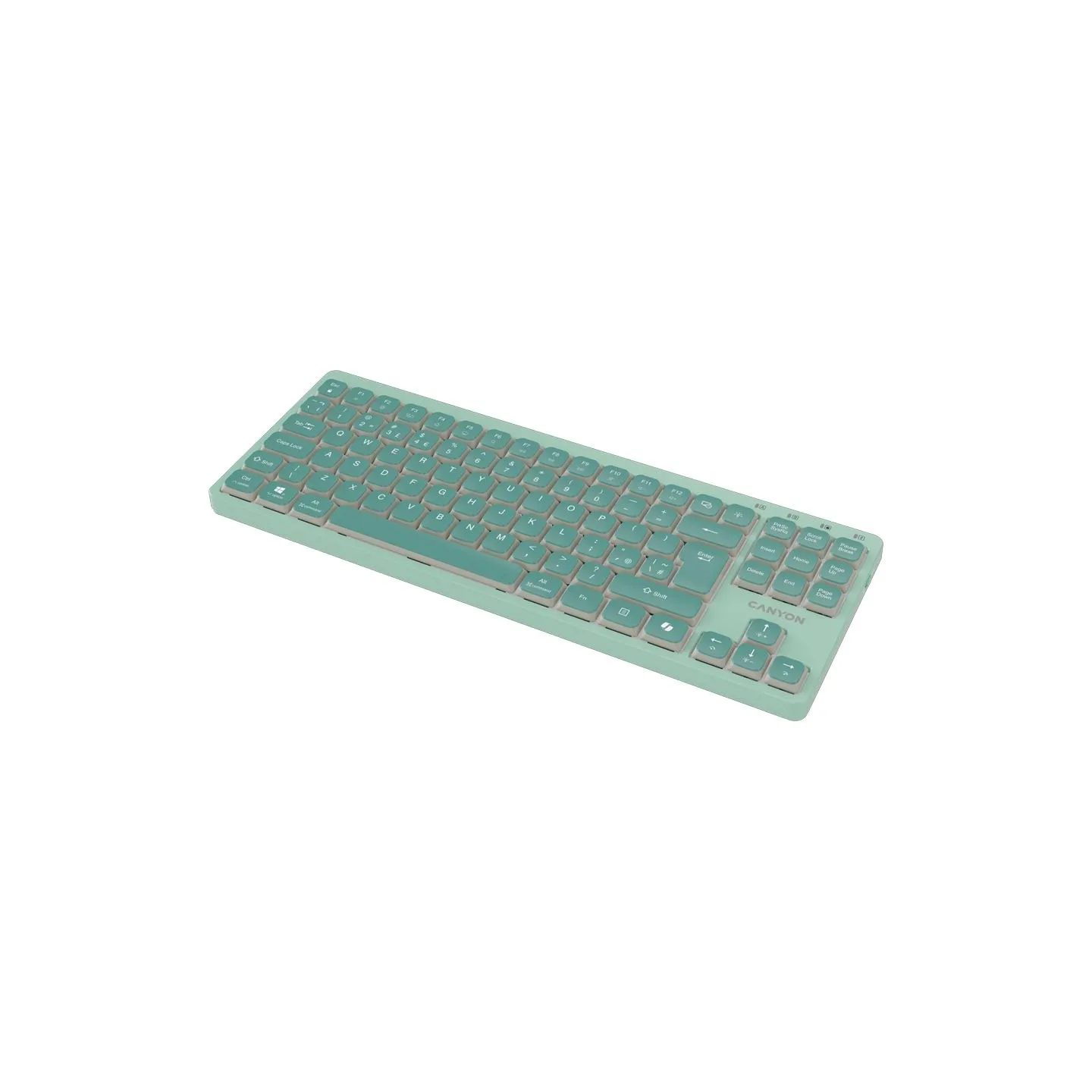 Canyon Keyboard OnType 10 Low Profile EN Wired Green