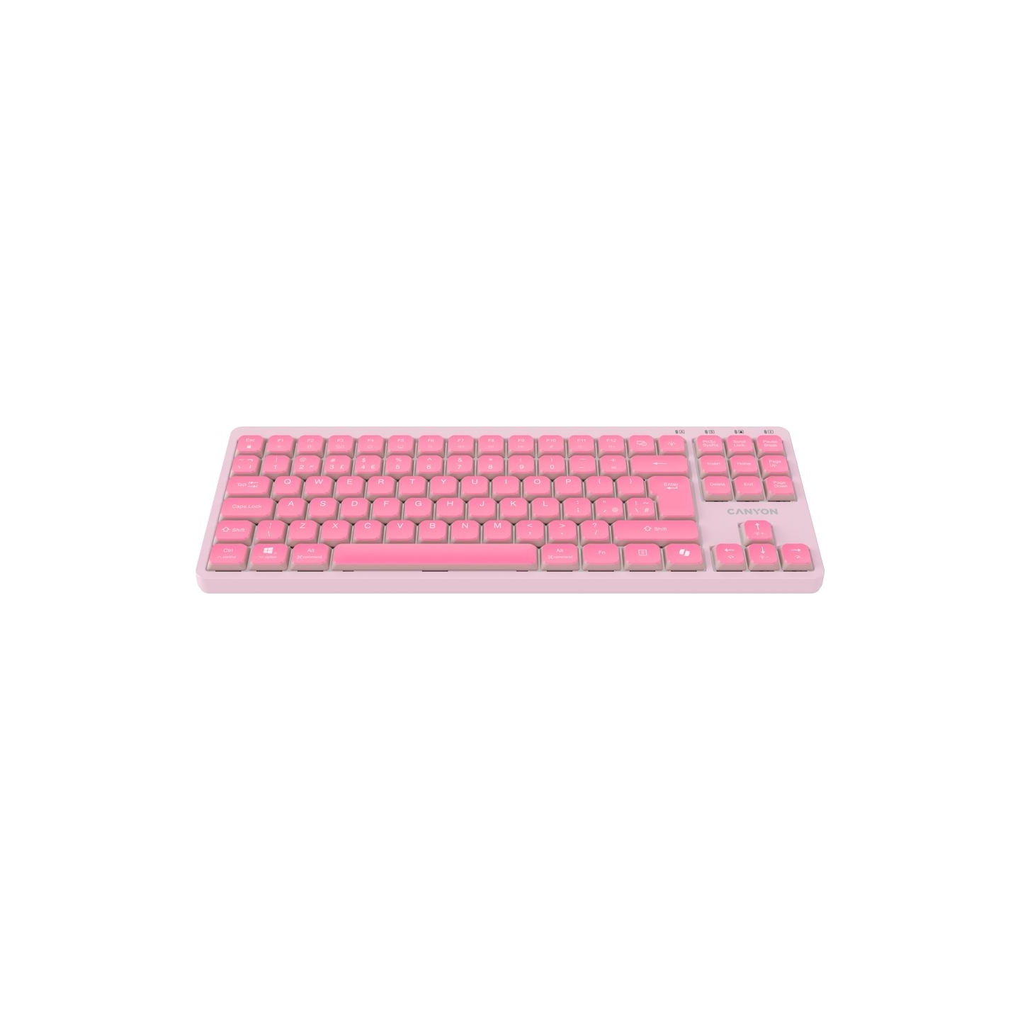 Canyon Keyboard OnType 10 Low Profile EN Wired Pink