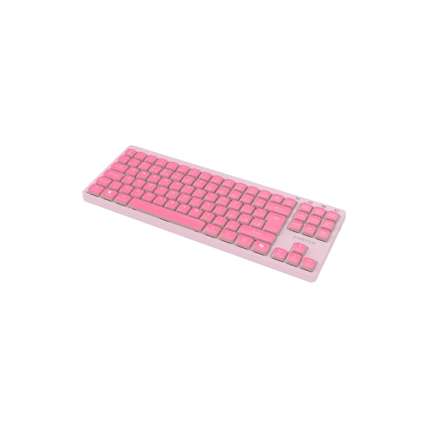 Canyon Keyboard OnType 10 Low Profile EN Wired Pink