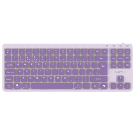 Canyon Keyboard OnType 10 Low Profile EN Wired Violet