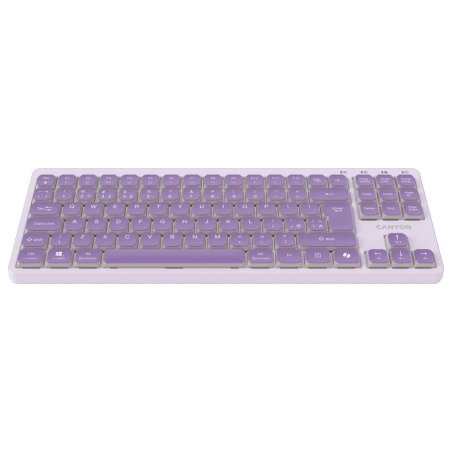 Canyon Keyboard OnType 10 Low Profile EN Wired Violet