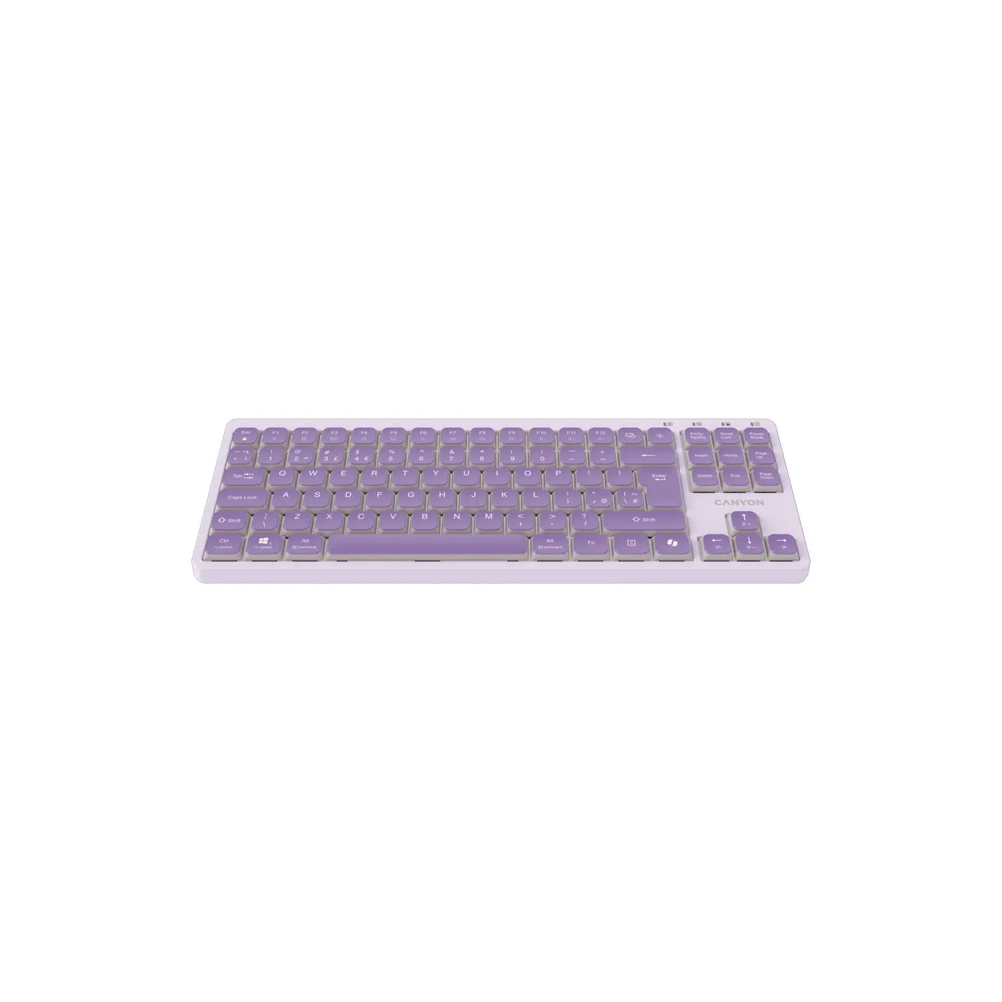 Canyon Keyboard OnType 10 Low Profile EN Wired Violet