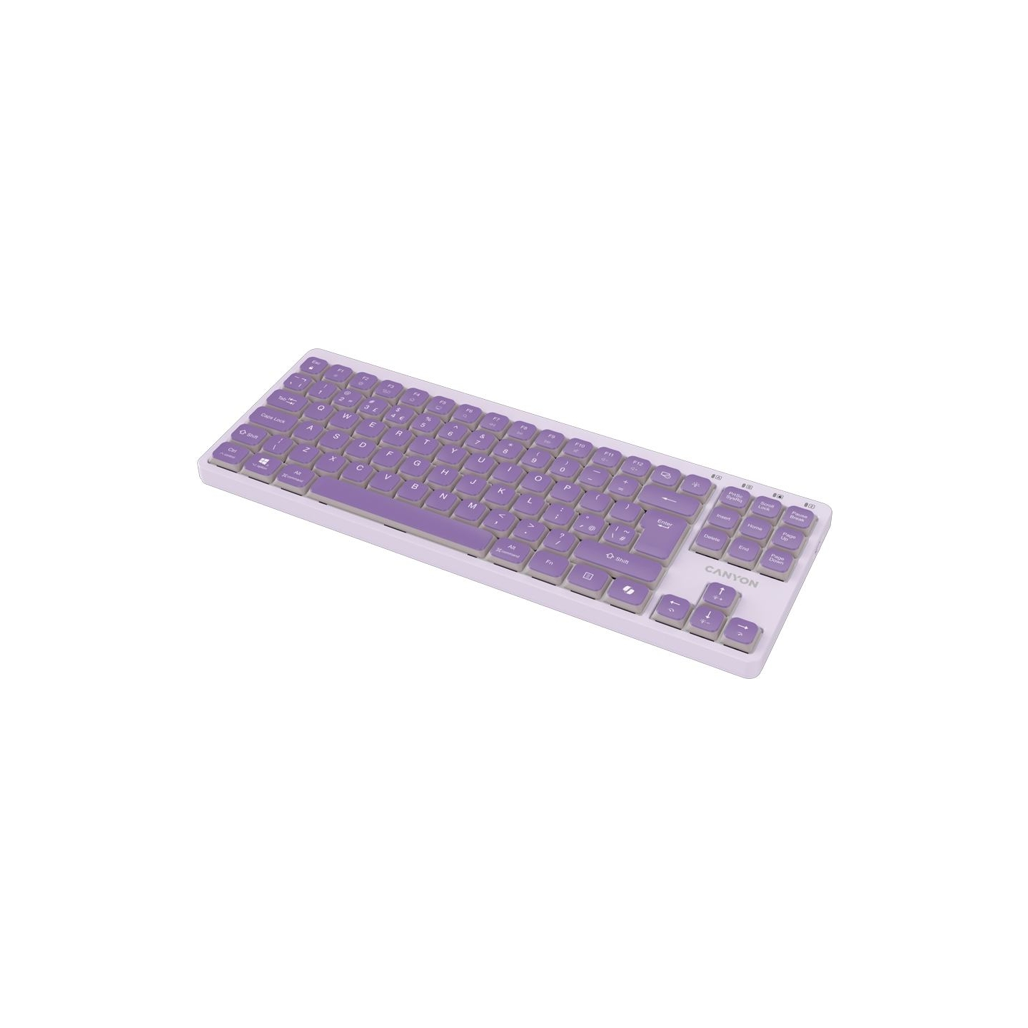 Canyon Keyboard OnType 10 Low Profile EN Wired Violet