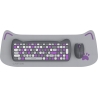 Canyon HSET-W6 EN Keyboard+Mouse Kitty Edition AAA+АА Wireless Violet