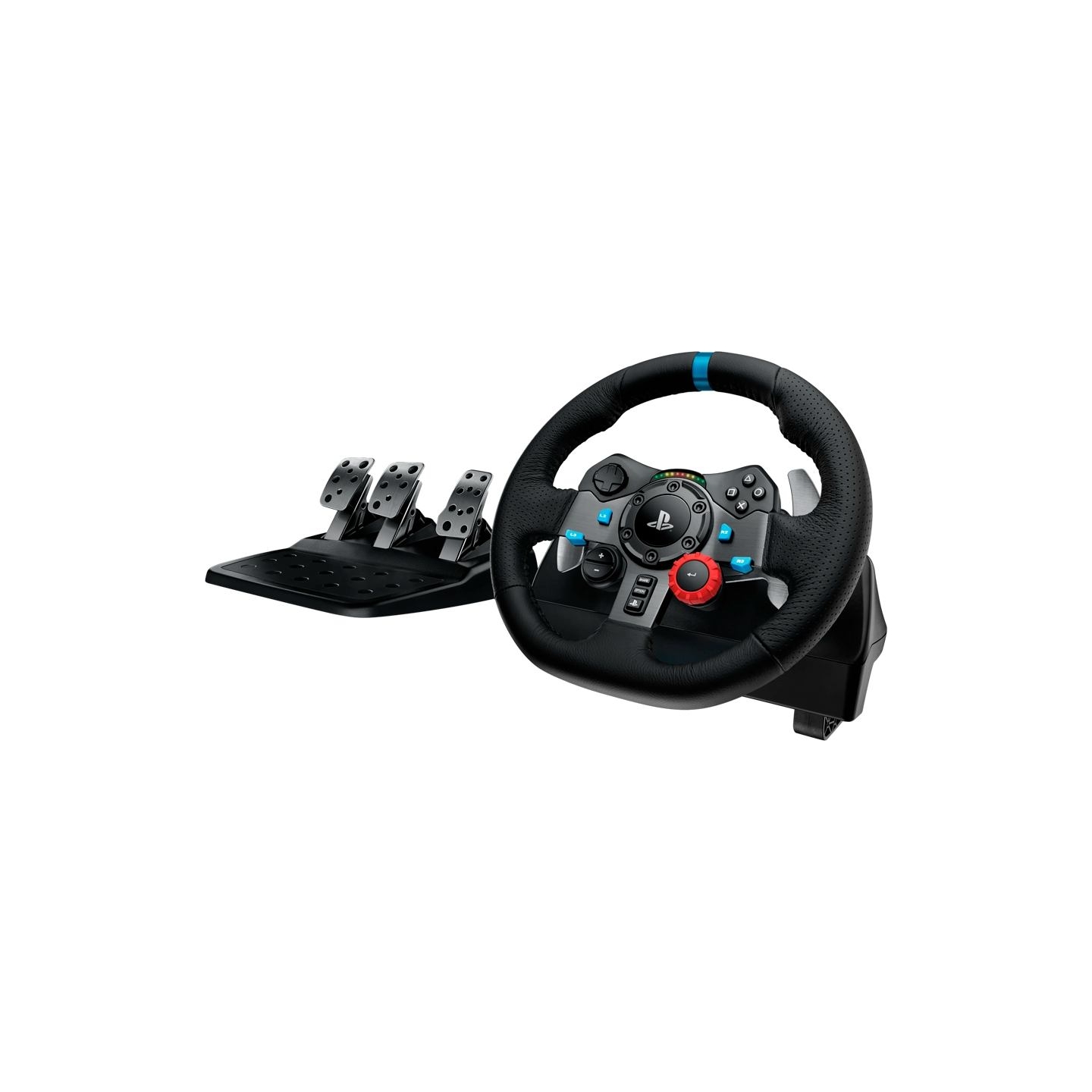 Logitech G29 Driving Force Racing Wheel for PlayStation5 and PlayStation4 - BLACK - USB - PLUGCG - WWi-9006 - WHEEL