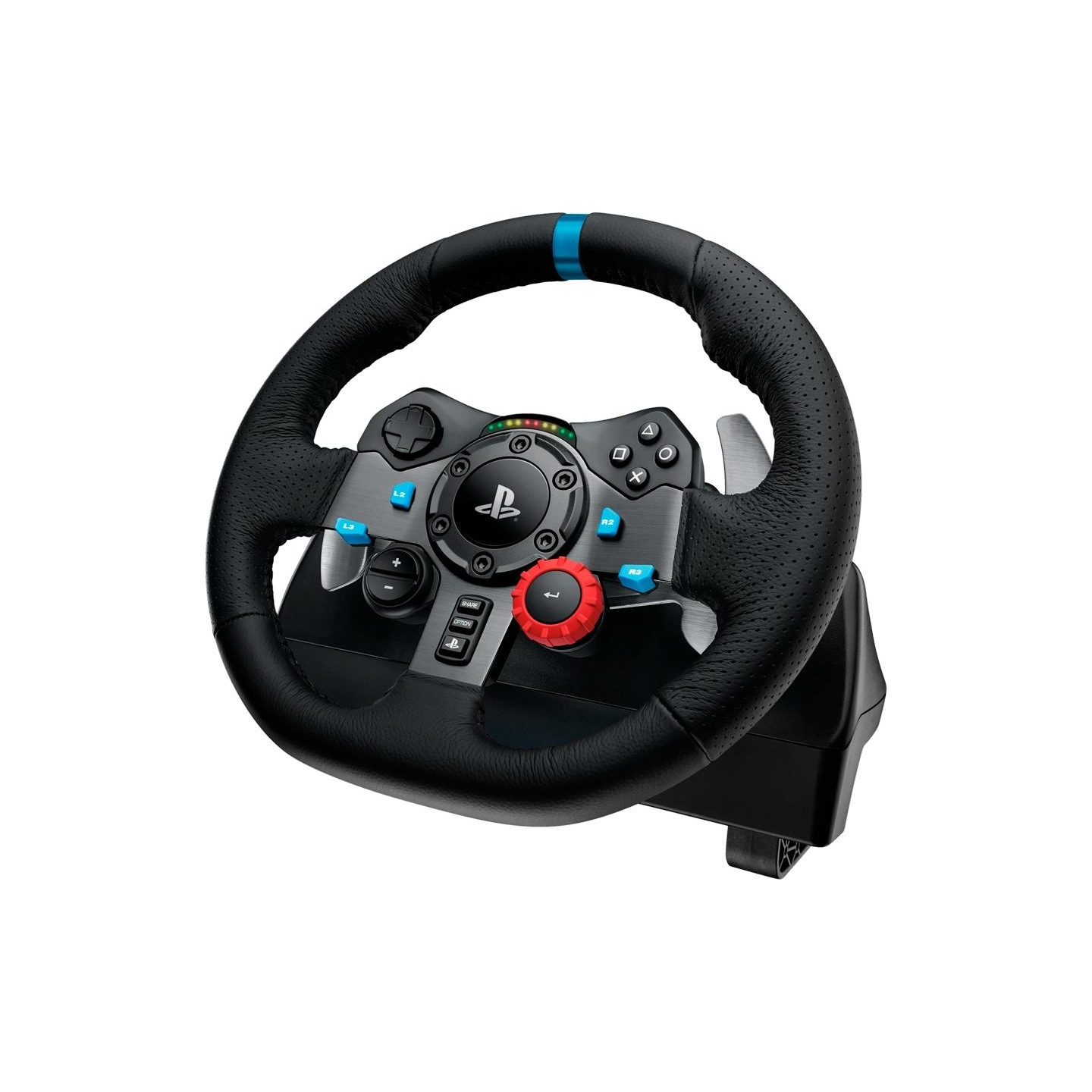 Logitech G29 Driving Force Racing Wheel for PlayStation5 and PlayStation4 - BLACK - USB - PLUGCG - WWi-9006 - WHEEL