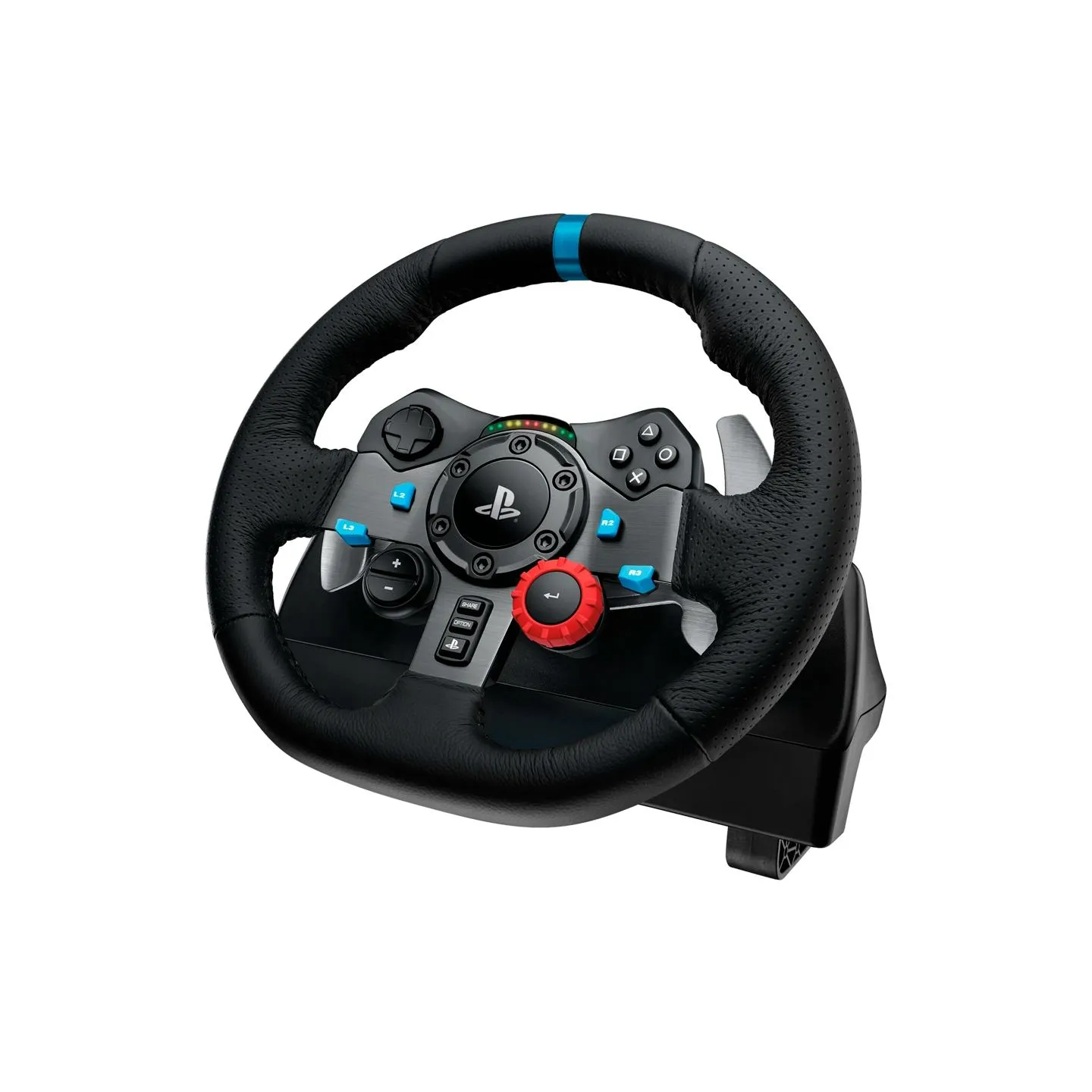 Logitech G29 Driving Force Racing Wheel for PlayStation5 and PlayStation4 - BLACK - USB - PLUGCG - WWi-9006 - WHEEL