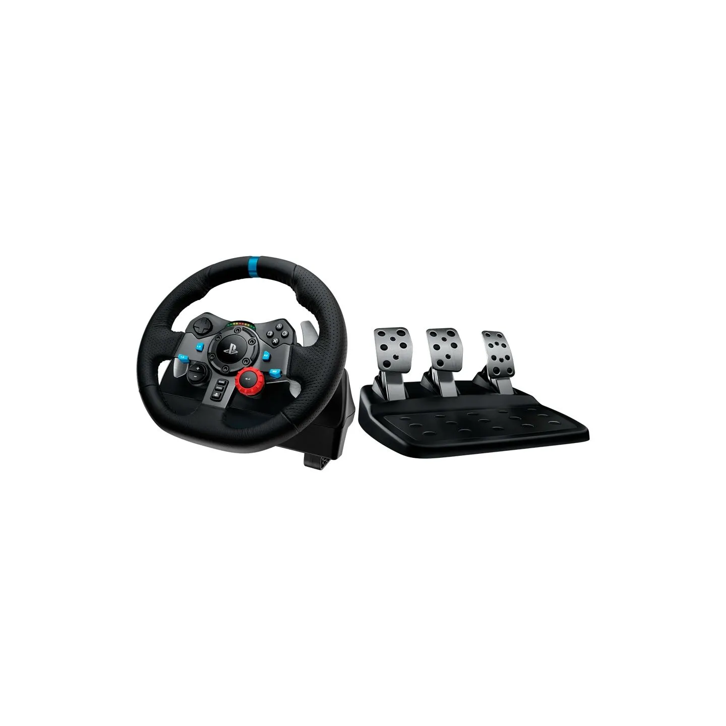 Logitech G29 Driving Force Racing Wheel for PlayStation5 and PlayStation4 - BLACK - USB - PLUGCG - WWi-9006 - WHEEL