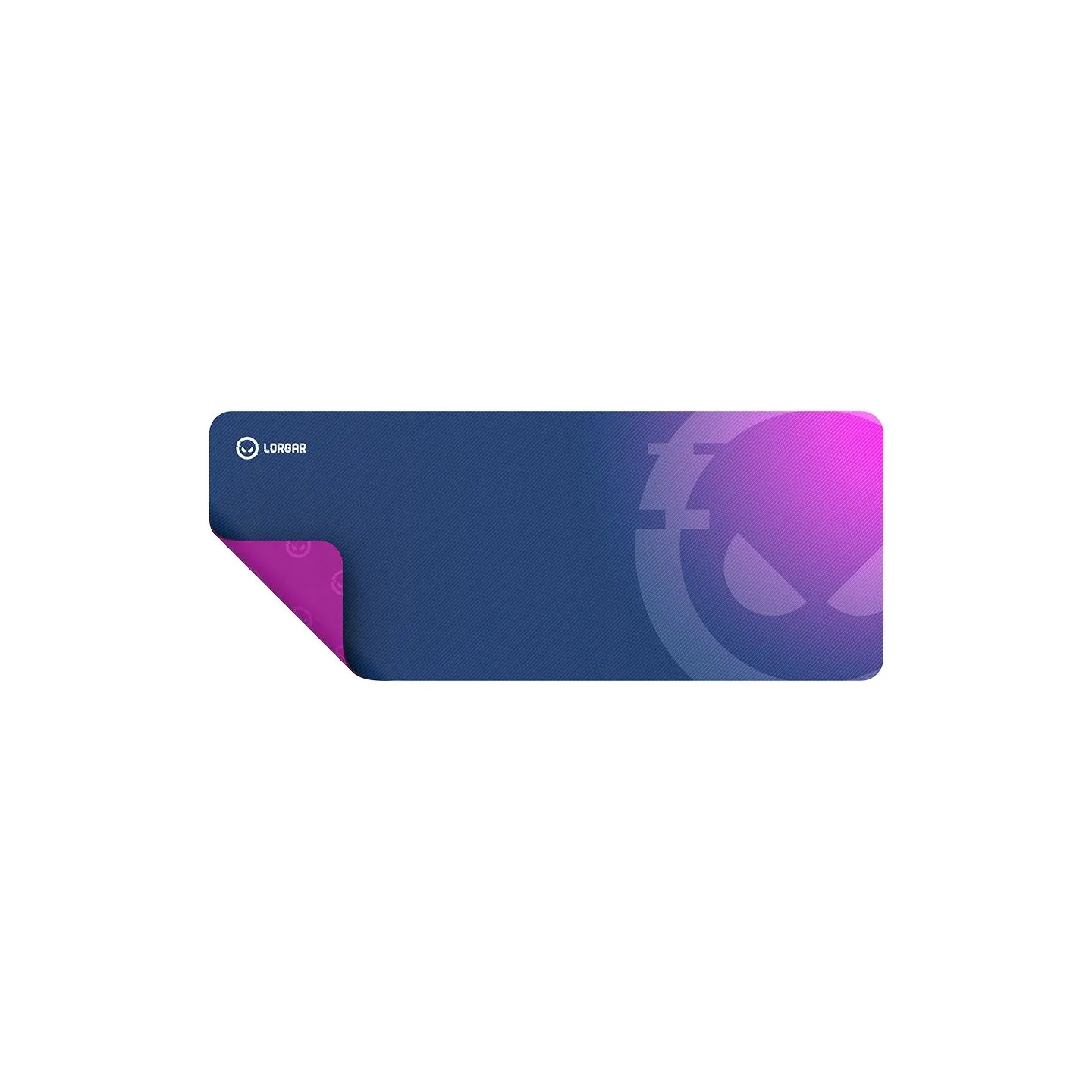 Lorgar Main 139, Gaming mouse pad, High-speed surface, Purple anti-slip rubber base, size: 900mm x 360mm x 3mm, weight 0.6kg