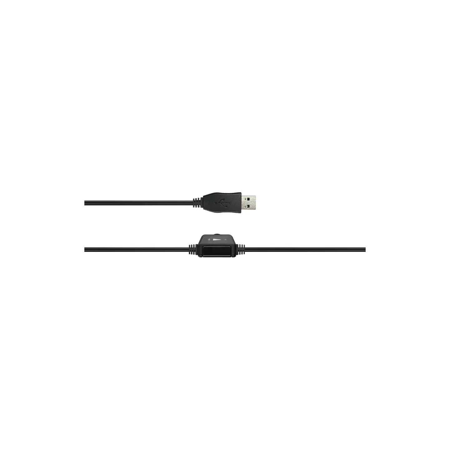 Canyon PC headset CHSU-1 PC Mic USB 2m Black