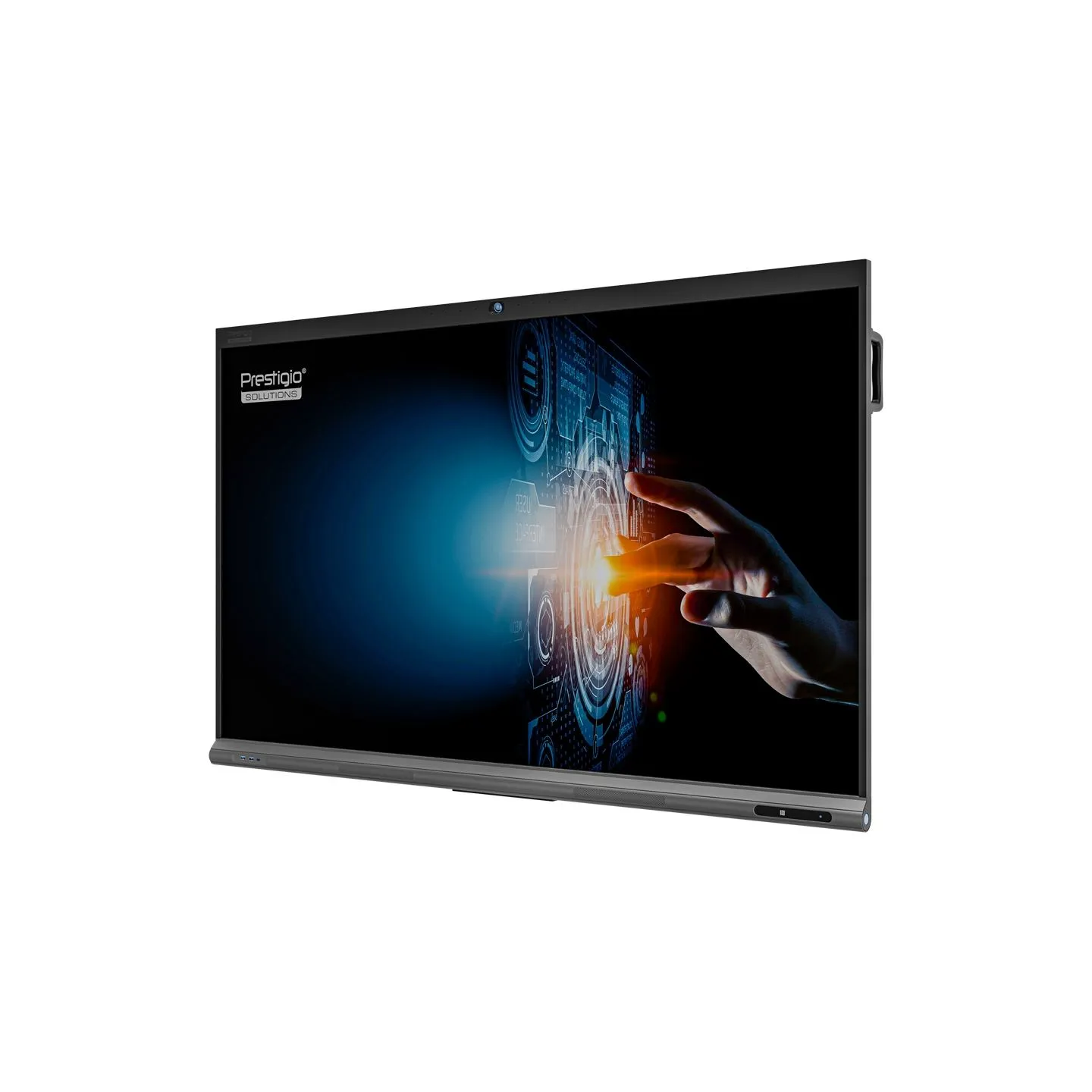 Prestigio SOLUTIONS Multiboard 86" Light+ Series UHD 4K, Android 11, Wi-Fi, 40TP, NFC, Camera, touch pen