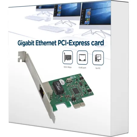 Gembird Gigabit Ethernet PCI-Express card, Realtek chipset | NIC-GX1