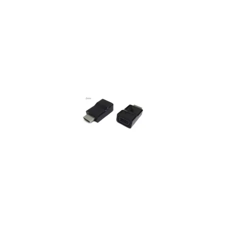 Gembird | HDMI to VGA adapter, single port | Black | HDMI | VGA