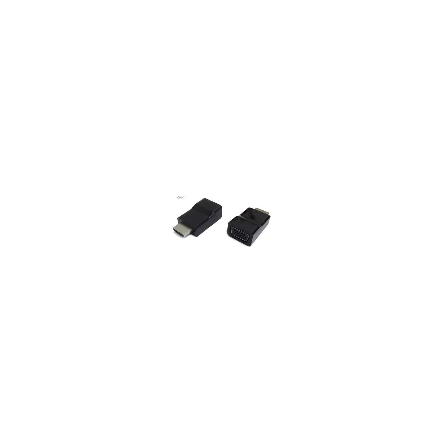 Gembird | HDMI to VGA adapter, single port | Black | HDMI | VGA