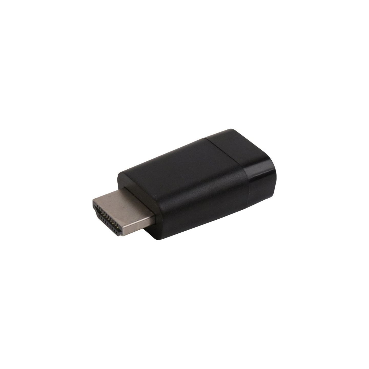 Gembird | HDMI to VGA adapter, single port | Black | HDMI | VGA