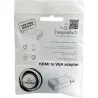 Gembird | HDMI to VGA adapter, single port | Black | HDMI | VGA