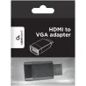 Gembird | HDMI to VGA adapter, single port | Black | HDMI | VGA