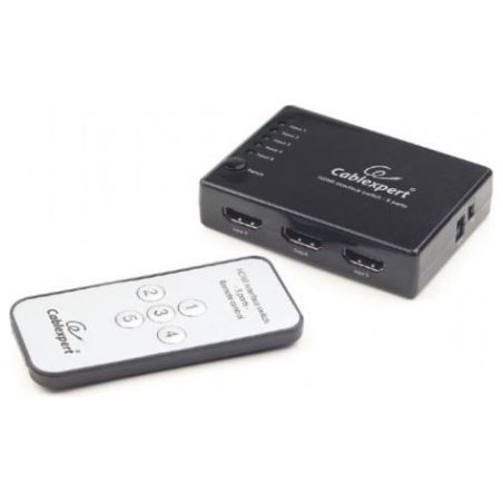 Gembird HDMI switch 60m with remote control