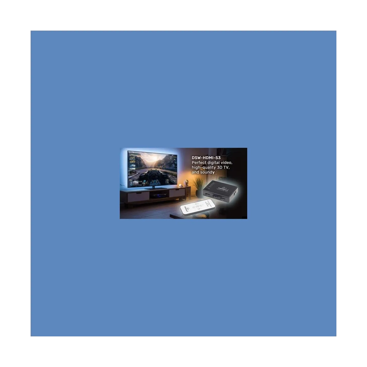 Gembird I/O SWITCH HDMI 5P/DSW-HDMI-53 GEMBIRD