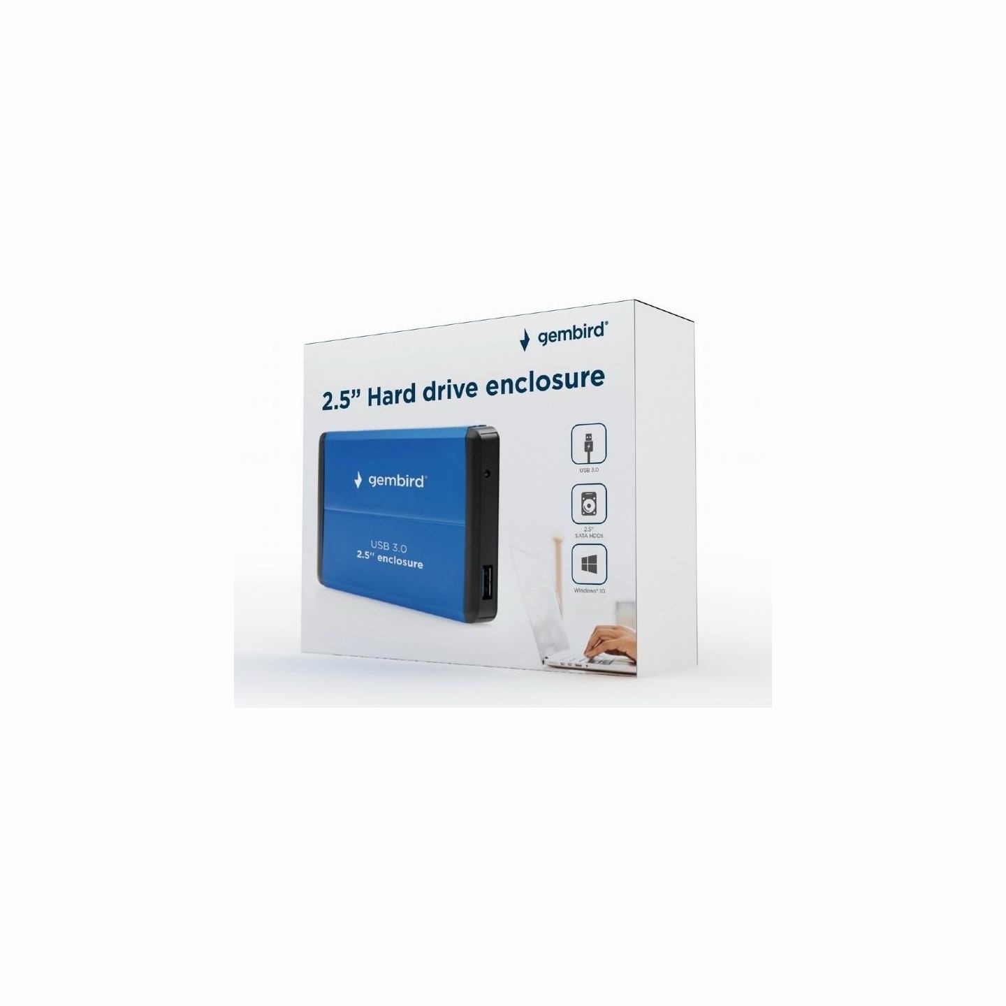 Gembird HDD CASE EXT. USB3 2.5"/BLUE EE2-U3S-2-B GEMBIRD