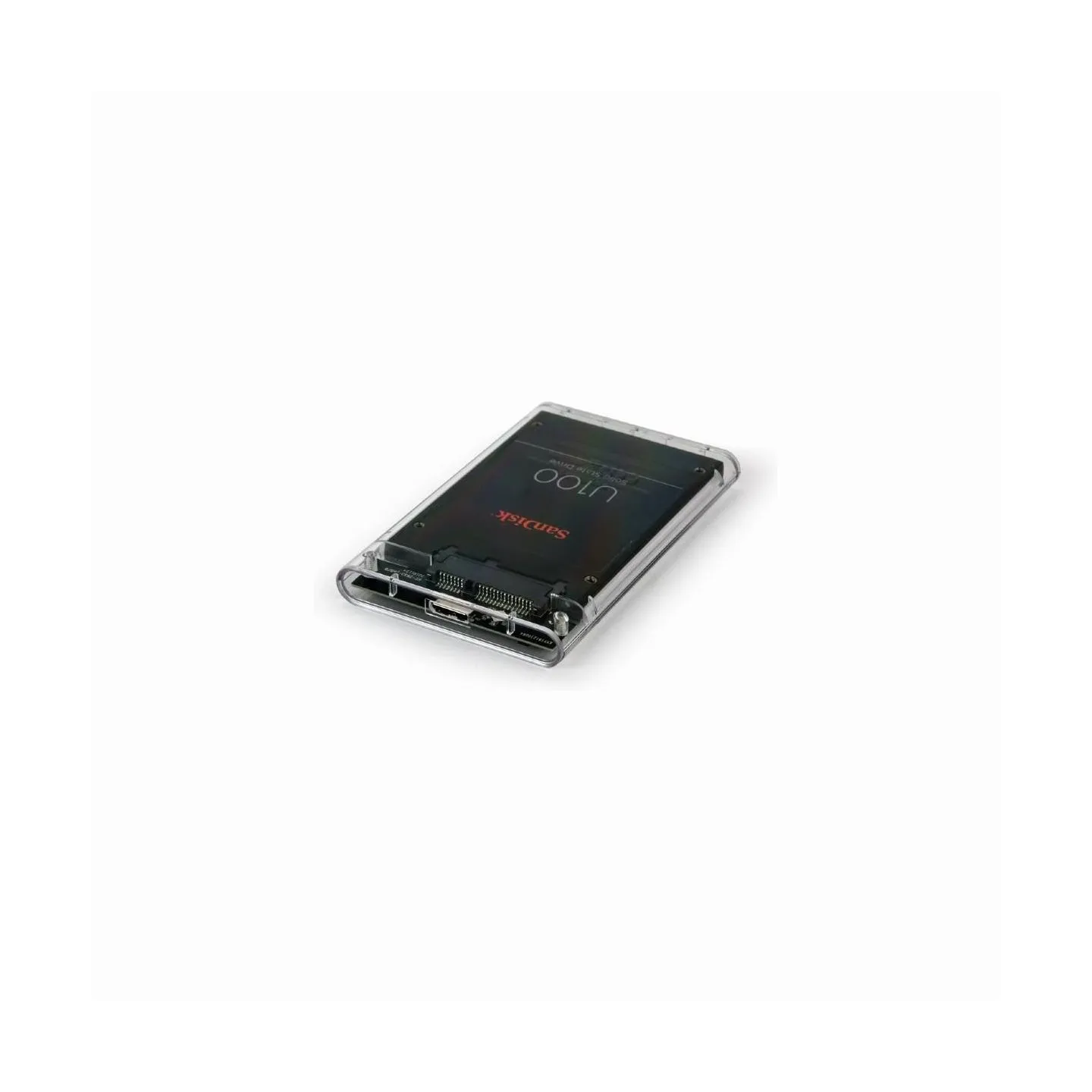 Gembird HDD CASE EXT. USB3 2.5"/TRANSPARENT EE2-U3S9-6 GEMBIRD