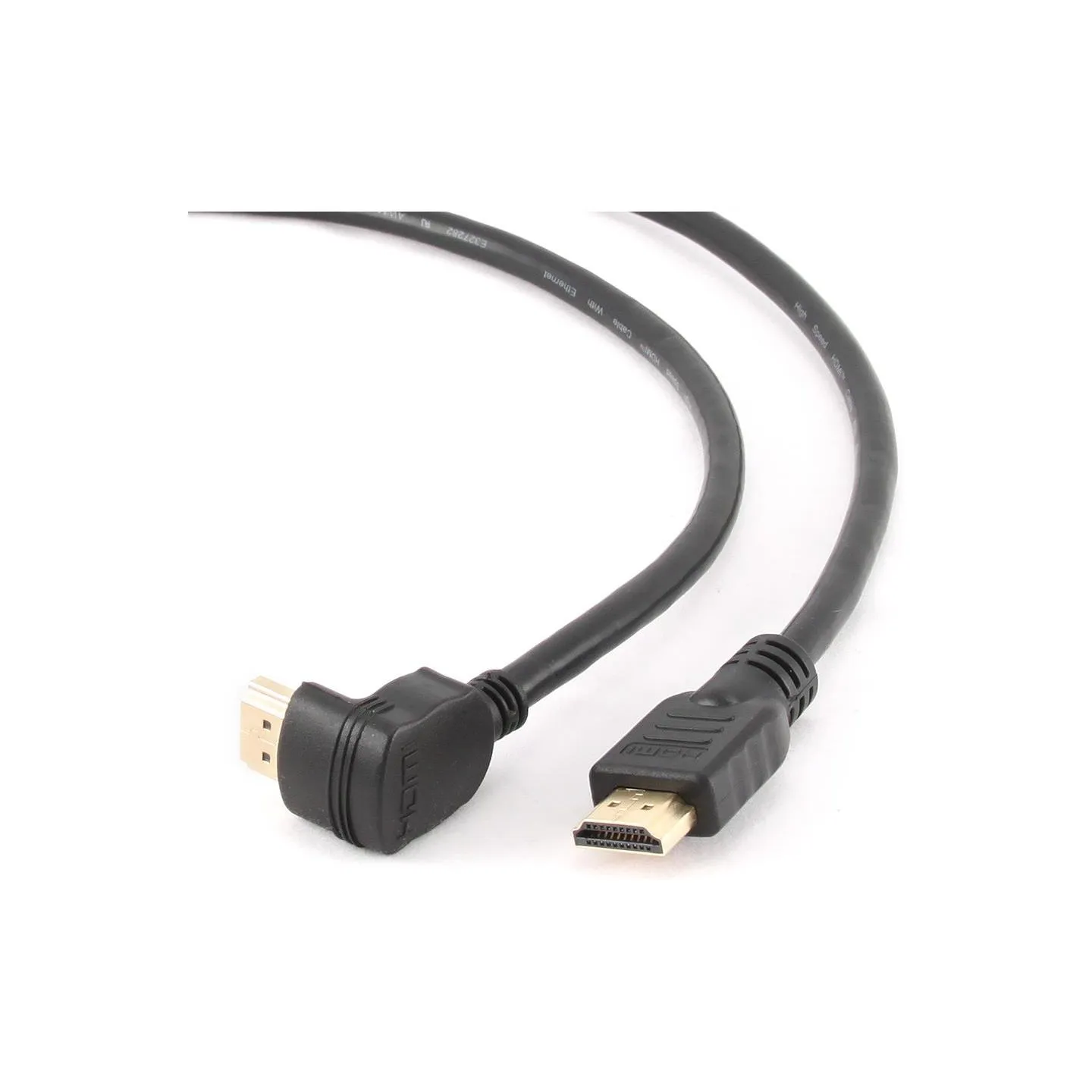 Gembird CABLE HDMI-HDMI 1.8M V2.0/90DEG. CC-HDMI490-6 GEMBIRD