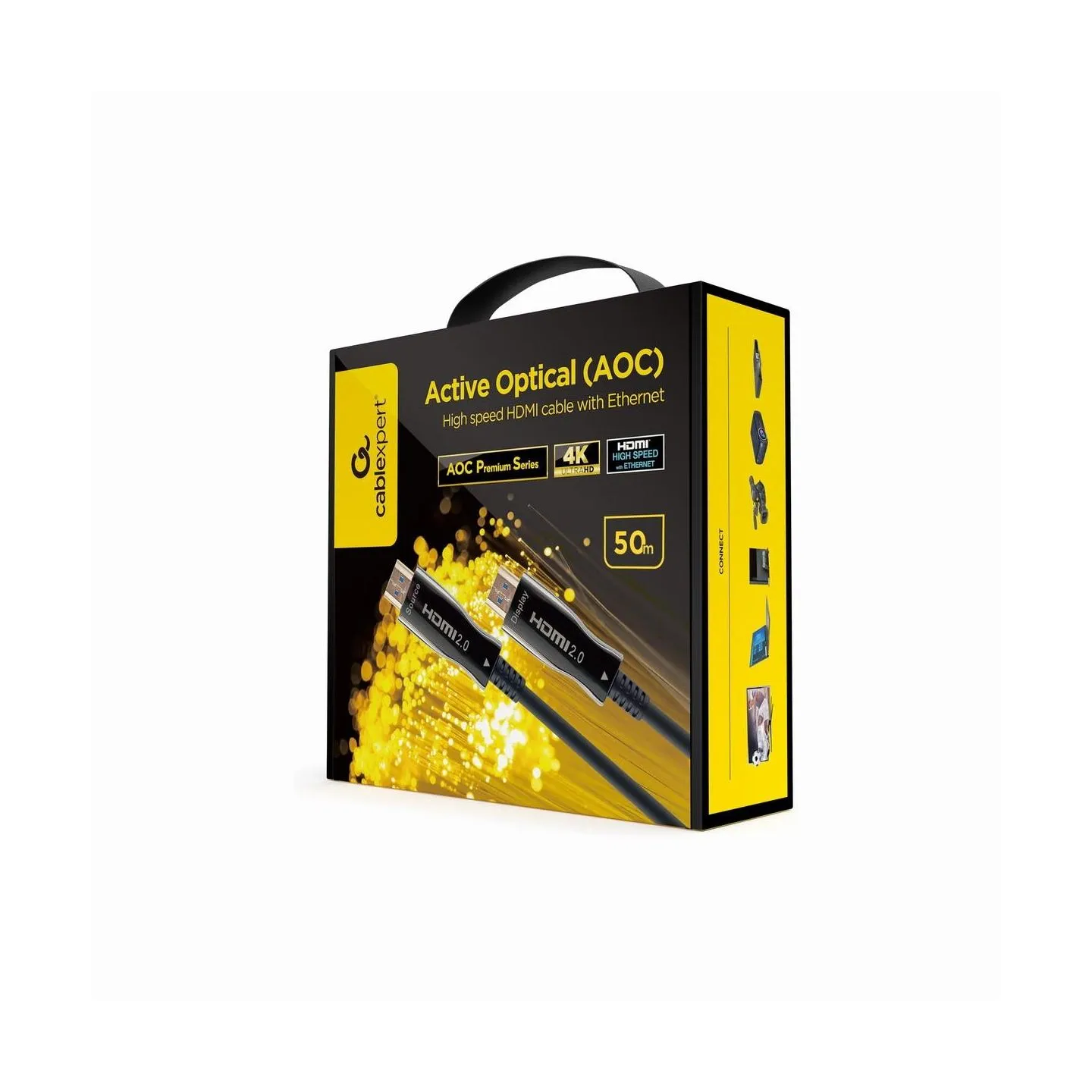 Gembird Active Optical HDMi cable 50m
