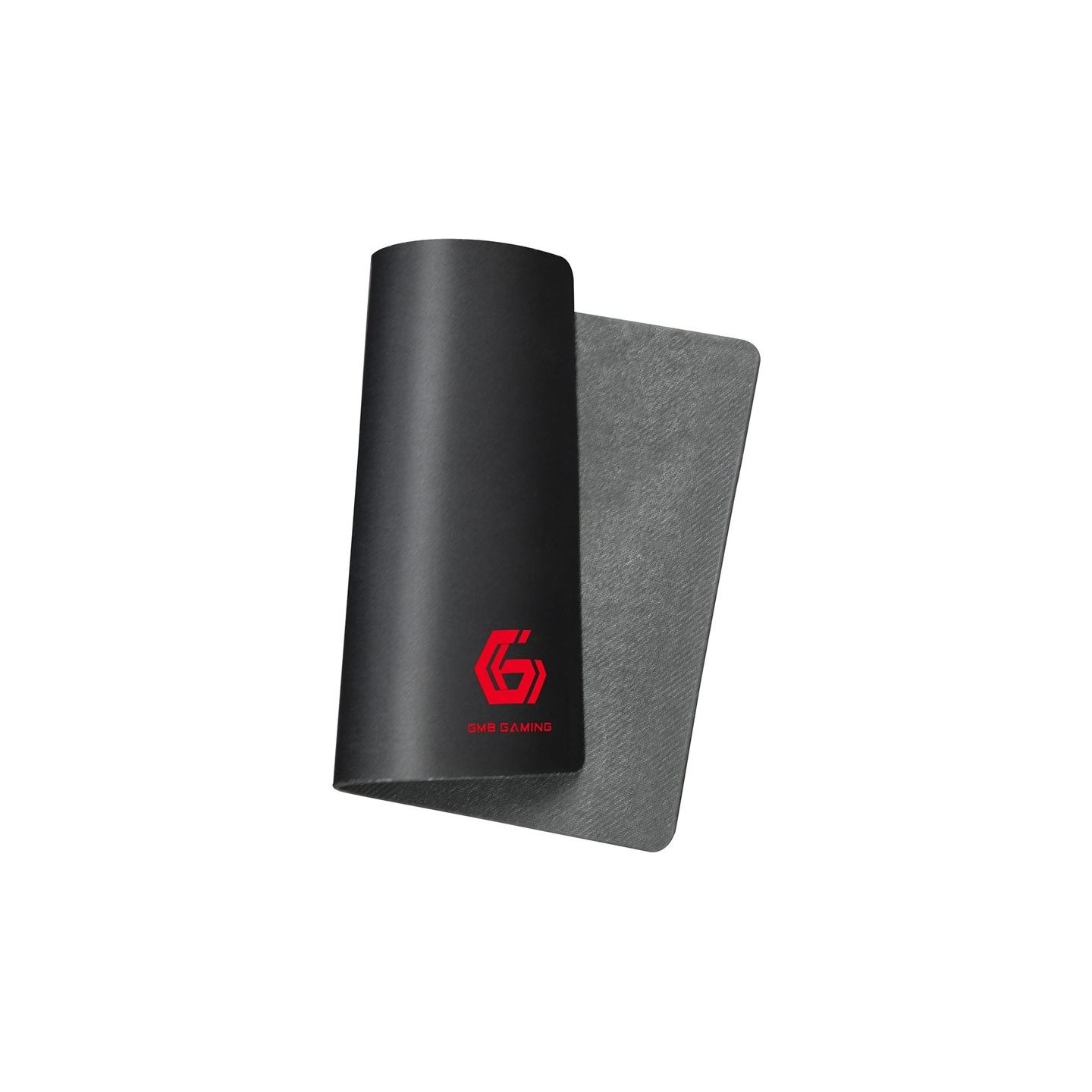Gembird | MP-GAME-M | natural rubber foam + fabric | Gaming mouse pad, medium | Gaming mouse pad | 250x350x3 mm | Black