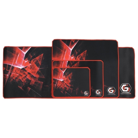 Gembird | MP-GAMEPRO-M Gaming mouse pad PRO, Medium | Mouse pad | 250 x 350 x 3 mm | Black/Red