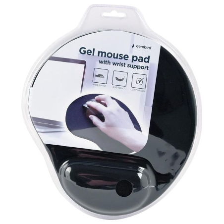Gembird Gel mouse pad with wrist support
