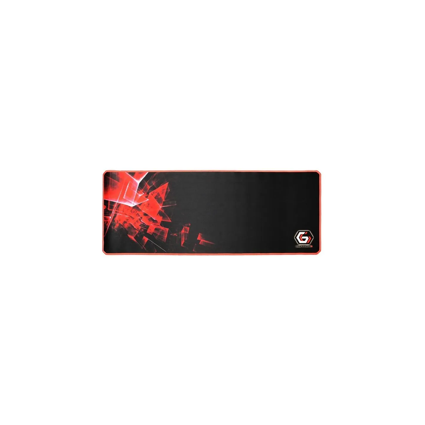 Gembird | Gaming mouse pad PRO, extra large | Black/Red