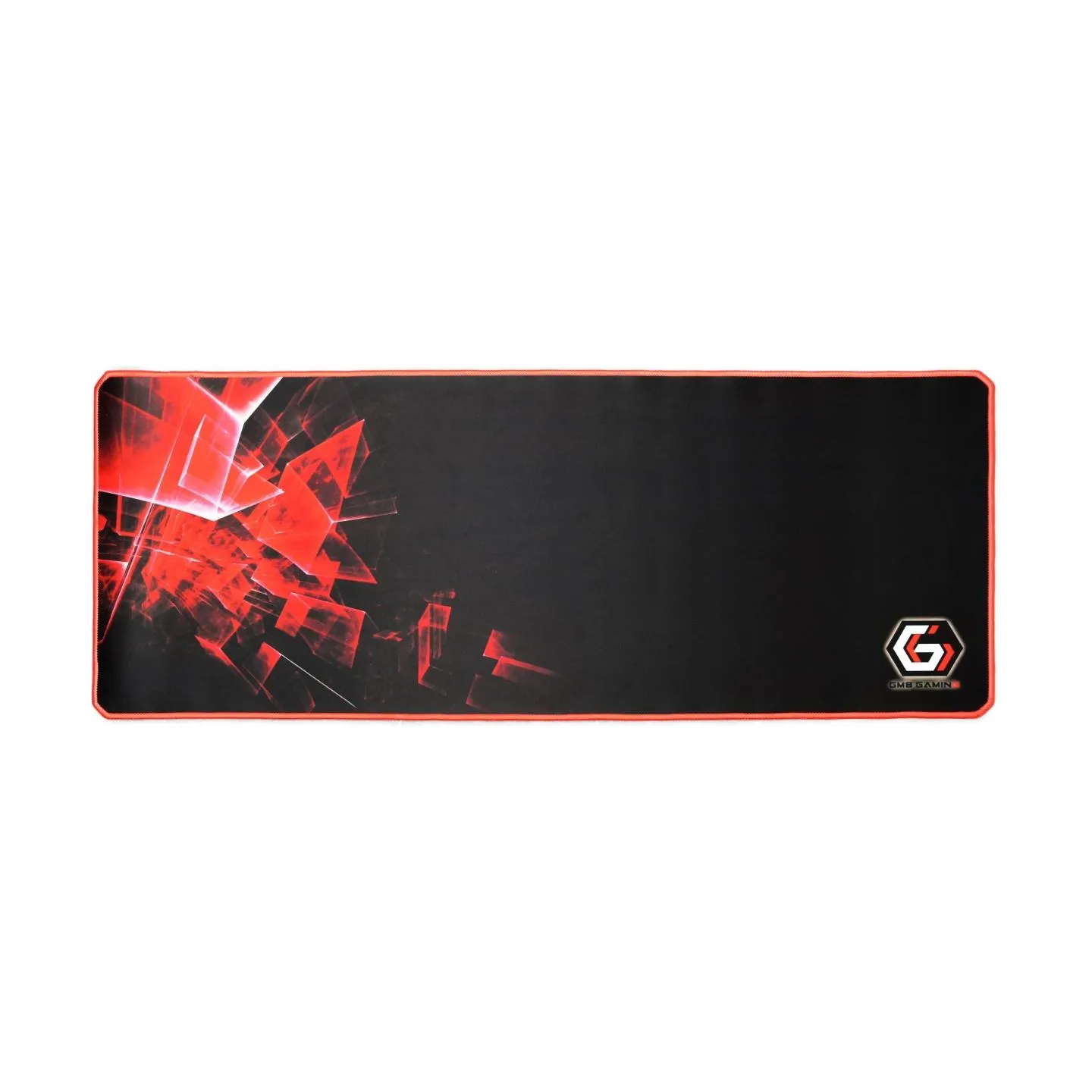 Gembird | Gaming mouse pad PRO, extra large | Black/Red