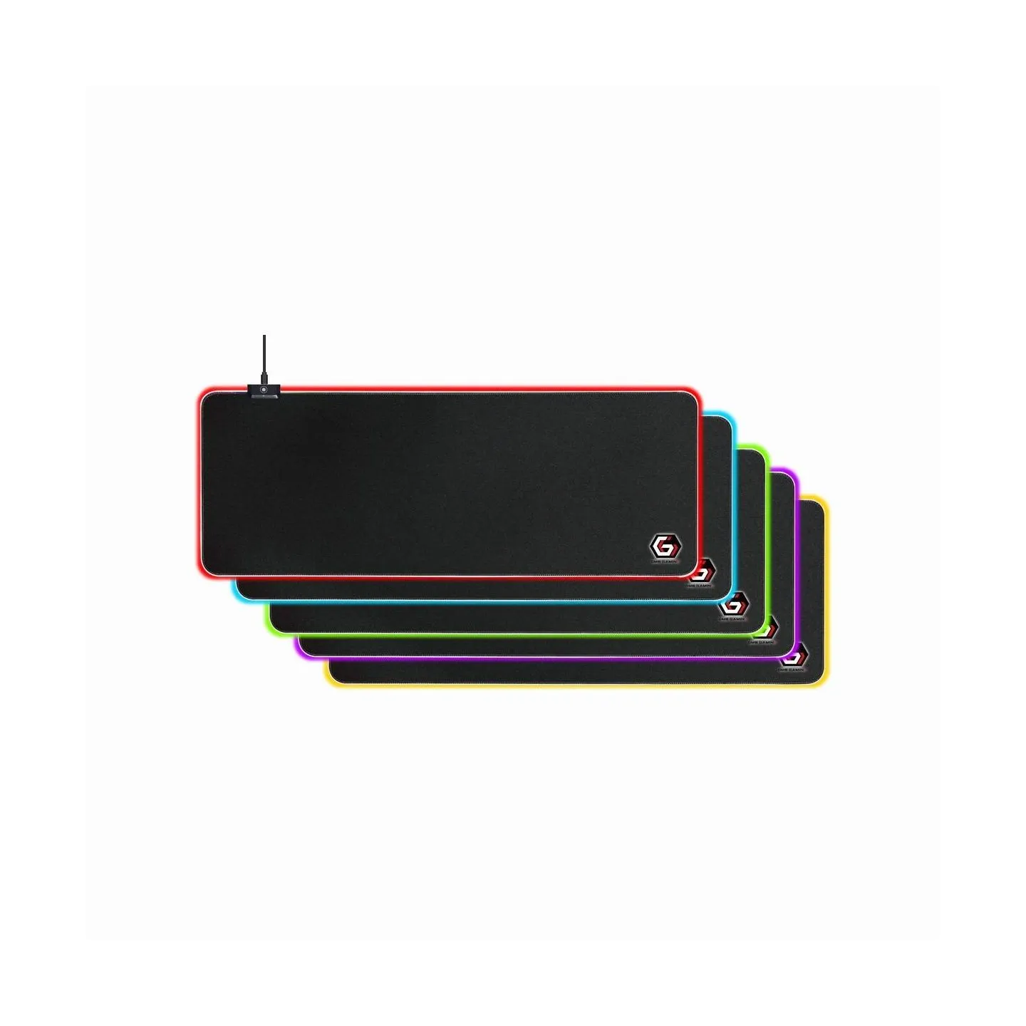 Gembird MOUSE PAD GAMING LED LARGE/MP-GAMELED-L GEMBIRD