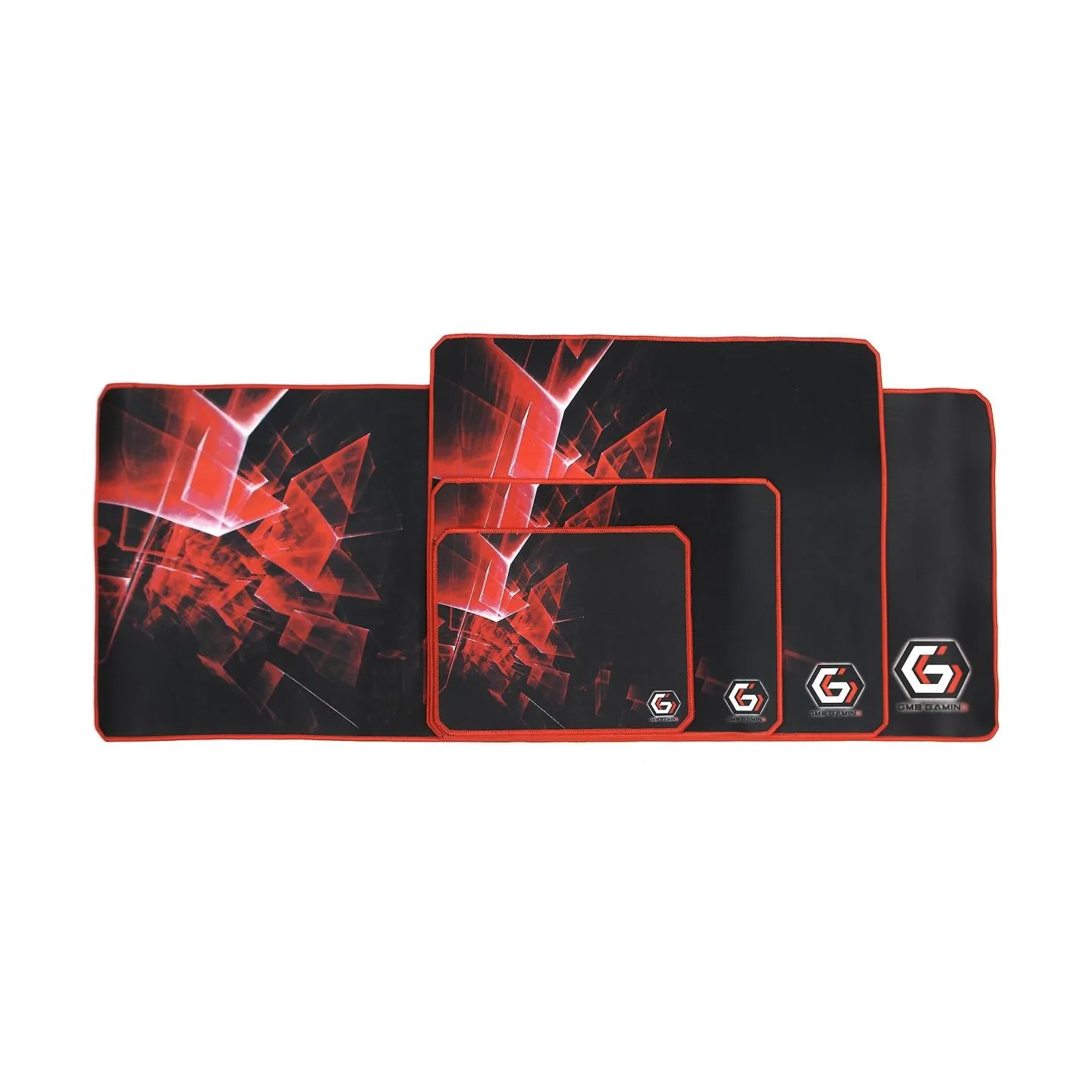 Gembird | MP-GAMEPRO-S Gaming mouse pad PRO, small | natural rubber foam + fabric | Gaming mouse pad | 200x250x3 mm | Black