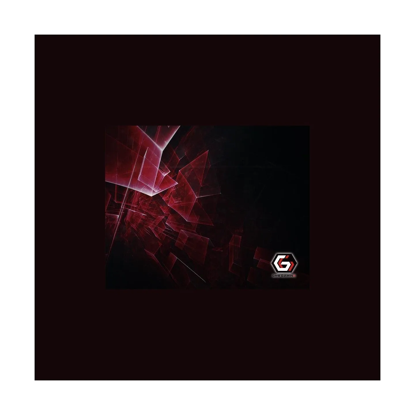 Gembird | MP-GAMEPRO-S Gaming mouse pad PRO, small | natural rubber foam + fabric | Gaming mouse pad | 200x250x3 mm | Black