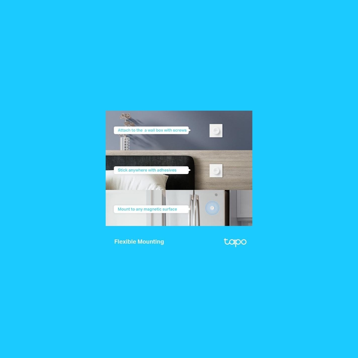 Tp-Link Smart Home Device|TP-LINK|Tapo S200D|White|TAPOS200D