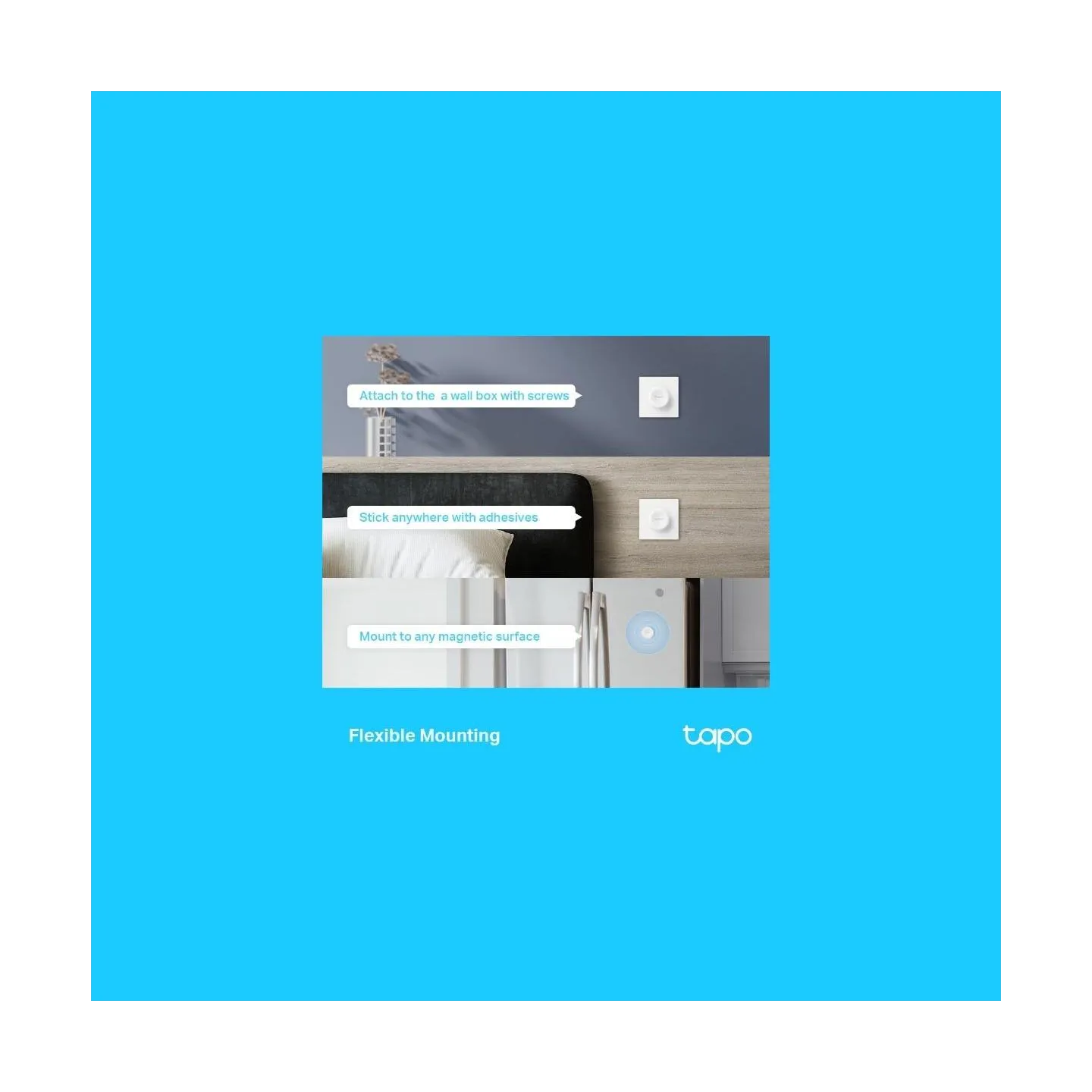 Tp-Link Smart Home Device|TP-LINK|Tapo S200D|White|TAPOS200D