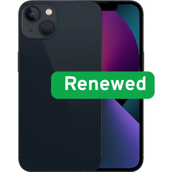Apple Renewed Grade B | Apple iPhone 13 | Midnight | 6.1 " | Super Retina XDR | A15 Bionic | 4 GB | 128 GB | iOS