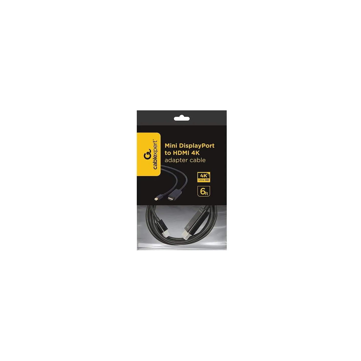 Gembird CABLE MINI-DP TO HDMI 1.8M/CC-MDP-HDMI-6 GEMBIRD