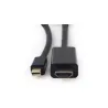 Gembird CABLE MINI-DP TO HDMI 1.8M/CC-MDP-HDMI-6 GEMBIRD