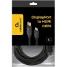 Gembird CABLE DISPLAY PORT TO HDMI 5M/CC-DP-HDMI-5M GEMBIRD