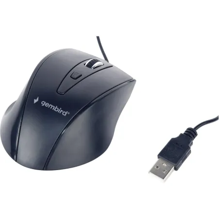 Gembird | Mouse | MUS-4B-02 | Standard | USB | Wired | Black