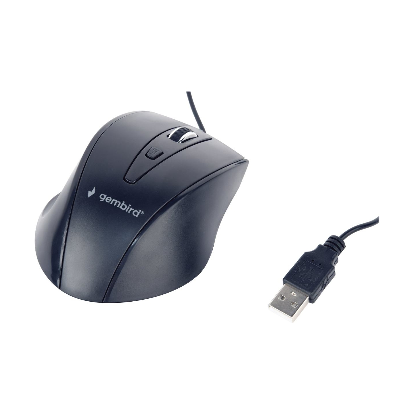 Gembird | Mouse | MUS-4B-02 | Standard | USB | Wired | Black