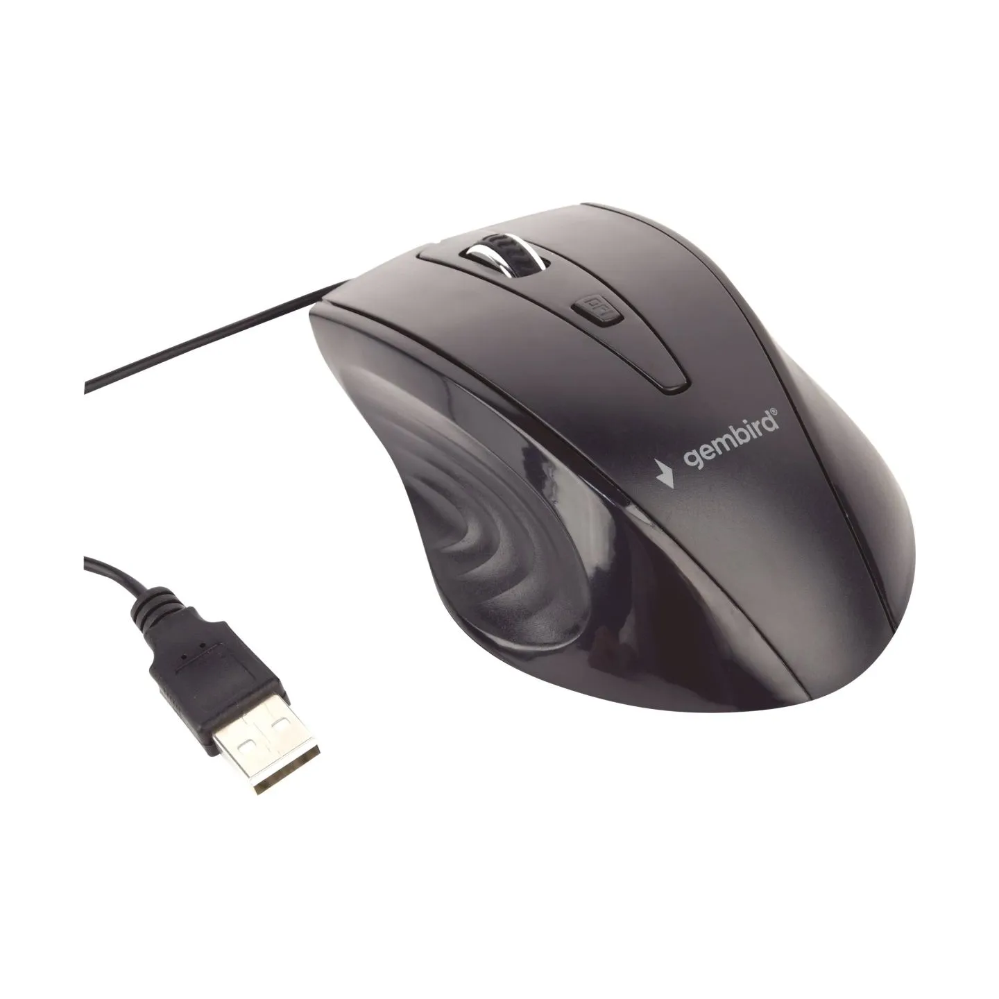 Gembird | Mouse | MUS-4B-02 | Standard | USB | Wired | Black