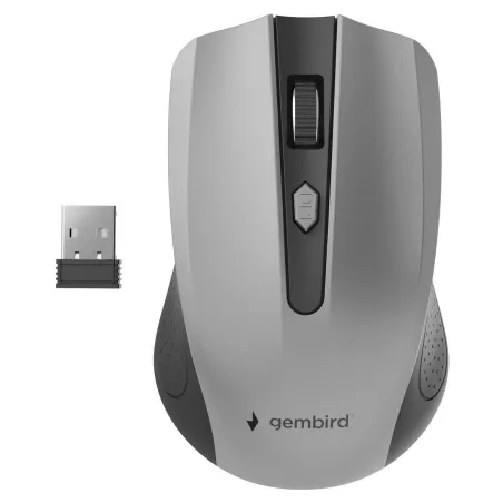Gembird | Mouse | MUSW-4B-04-BG | Standard | Wireless | Black/ Space Grey