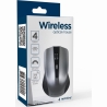 Gembird | Mouse | MUSW-4B-04-BG | Standard | Wireless | Black/ Space Grey