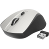 Gembird | Optical Mouse | MUSW-4B-02-BS | Wireless | USB | Black/silver